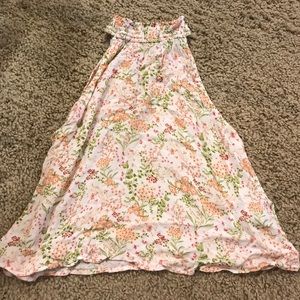 Halter Floral Tank top